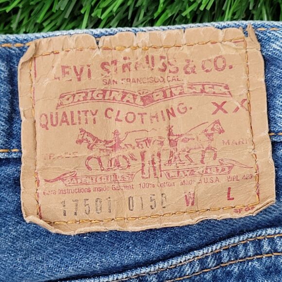 Vintage 501 LEVIS Tapered Chic Mom Jeans Womens 10 30x30 - Picture 5 of 16